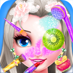 皇家芭比女孩化妆