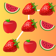 水果拼图连线