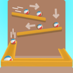 闲置轨道弹珠是一款非常有意思的游戏，玩家可以开心快乐的体验，用手指拨动弹珠，你需要将弹珠滚进相应的位置才可以闯关成功。在游戏中开开心心的进行竞技，还可以与伙伴一起进行组队玩耍，放松自己的身心，可以获得更好的体验，快来加入吧。