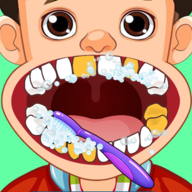 有趣的牙科护理(Fun Dental Care: Dentist Games)是一款扮演牙医清洁牙齿的模拟类游戏，你可以为不同的小朋友进行诊断，选择合适的工具进行牙齿护理，从简单的清洁到牙科手术，你将学到很多知识，玩完这款游戏后，你定会更加爱护自己的牙齿。