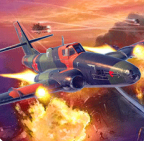 雷霆战斗机是一款战斗机对抗的游戏，在这款游戏当中，让玩家能够灵活地控制战斗机，而且能够不断的去扫射对手，无论在哪一种地图当中，都需要让自己占据上风，扫射对手的时候也可以命中目标，最终只要能够把敌人的飞机摧毁，并且能够杀掉boss就可以成功的通关。