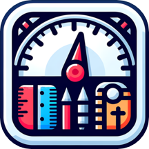 极速测量仪是一款功能强大的单位换算软件，集多种生活小工具于一体，包含时间换算、长度换算、重量换算、面积换算和指南针等多项服务。该应用不仅能帮助用户实现精准的单位换算，还提供了实用的指南针功能和铅垂线测量功能，适用于各种场景。