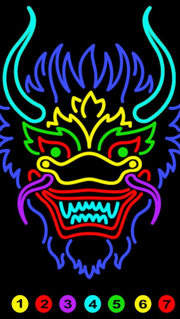 霓虹涂鸦艺术-图1