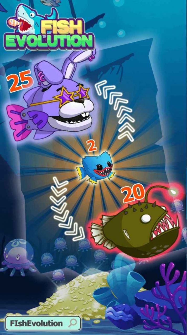 大鱼吃小鱼饥饿鱼进化-图2