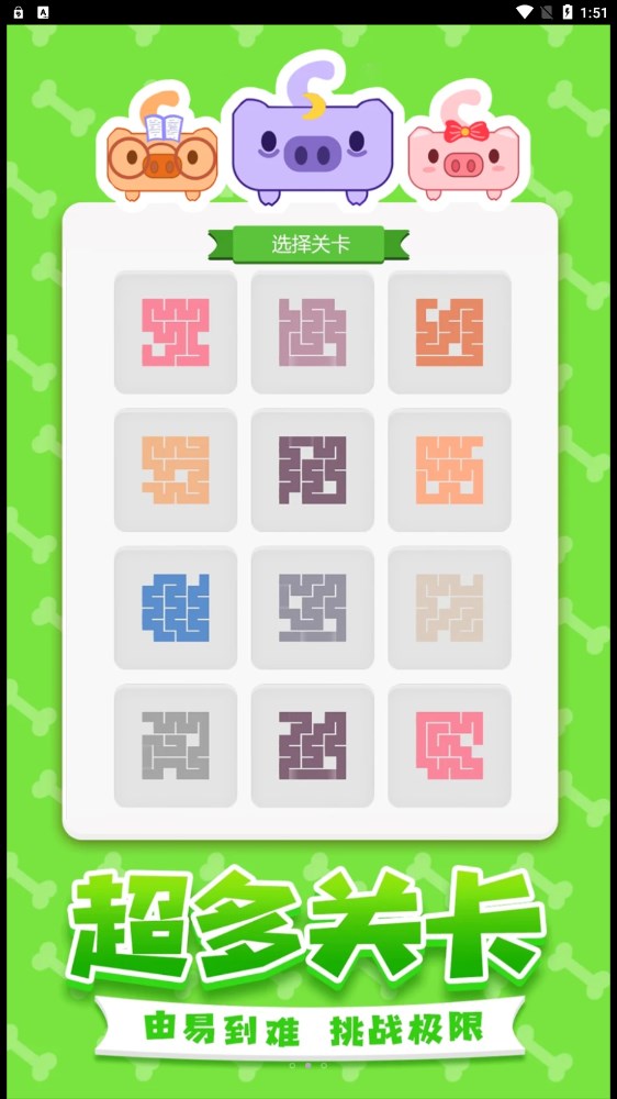 一笔画完猪猪-图1