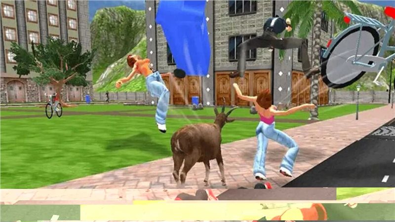 横冲直撞的山羊-图2