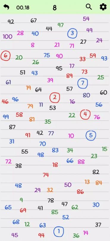 找出数字1到100-图2