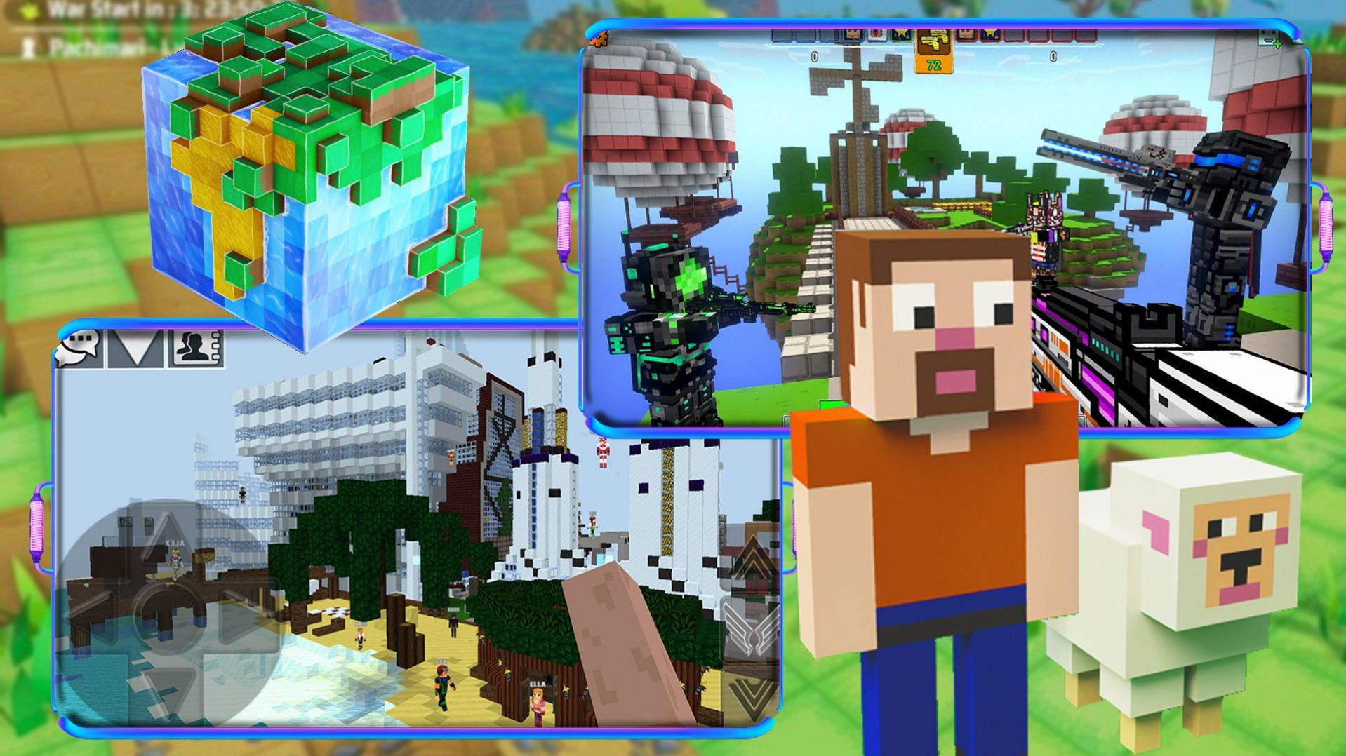 模拟方块人类世界-图3