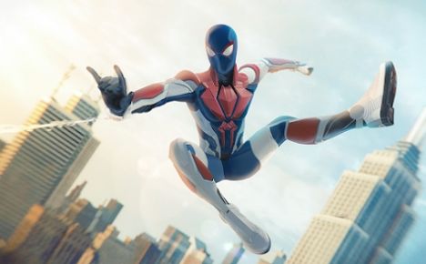 蜘蛛英雄绳飞行战争-图2