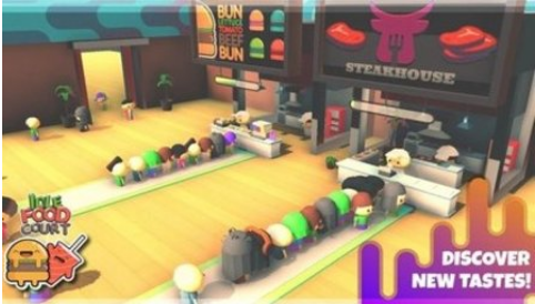 闲置的美食街-图1