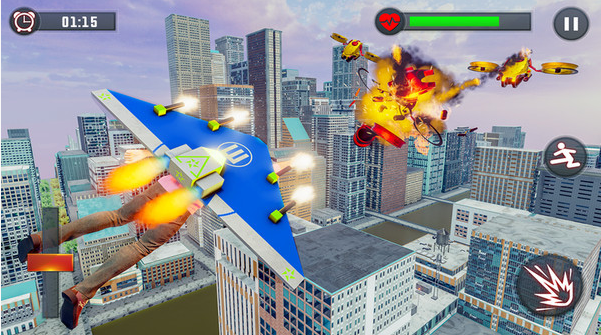 喷气背包飞行英雄-图3