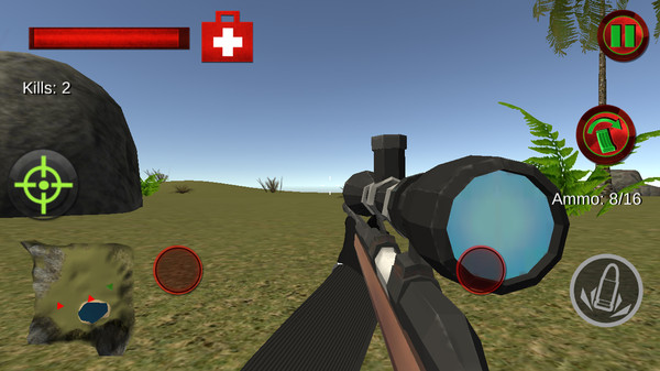 食肉恐龙3D狩猎-图2