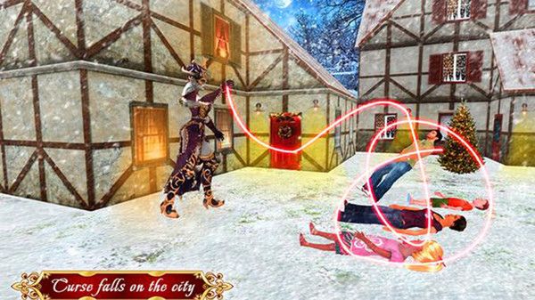 圣诞老人礼物交付游戏