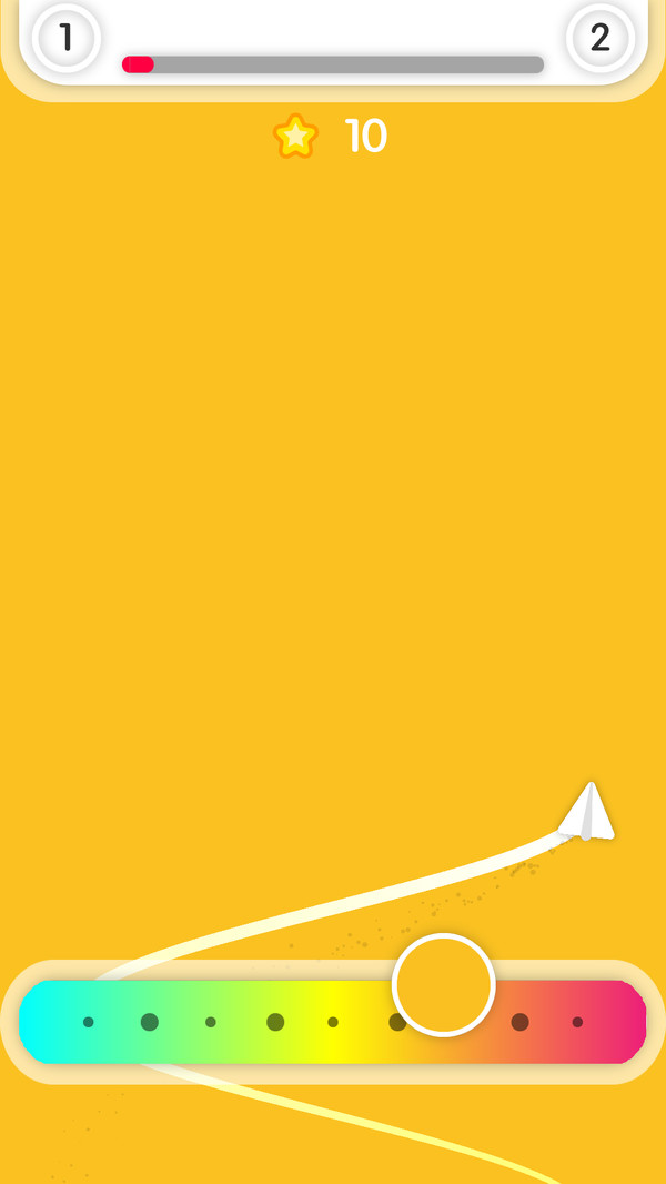 色彩纸飞机游戏 色彩纸飞机游戏