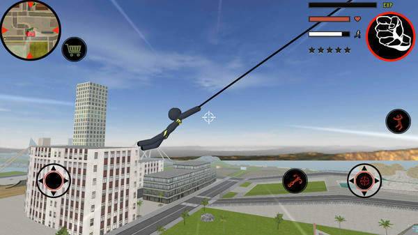 黑豹火柴人绳索英雄 黑豹火柴人绳索英雄