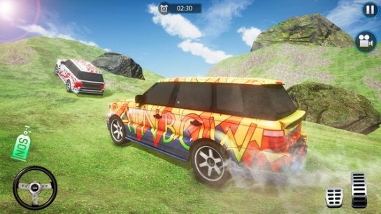 越野吉普车特技-图1