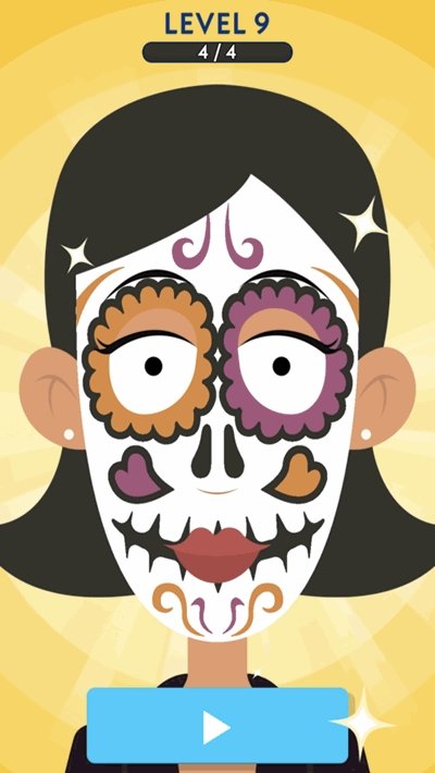 面部彩绘 面部彩绘