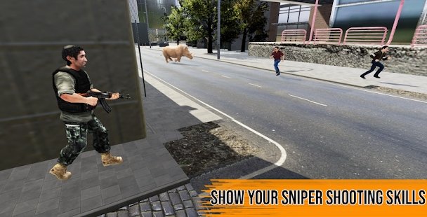 野生动物攻击幸存者狙击手