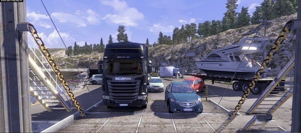 斯堪尼亚重卡驾驶模拟-图1
