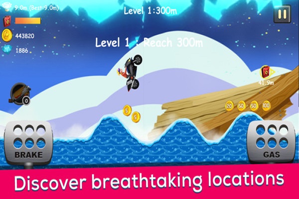 摩托冰山爬坡官方版-图3