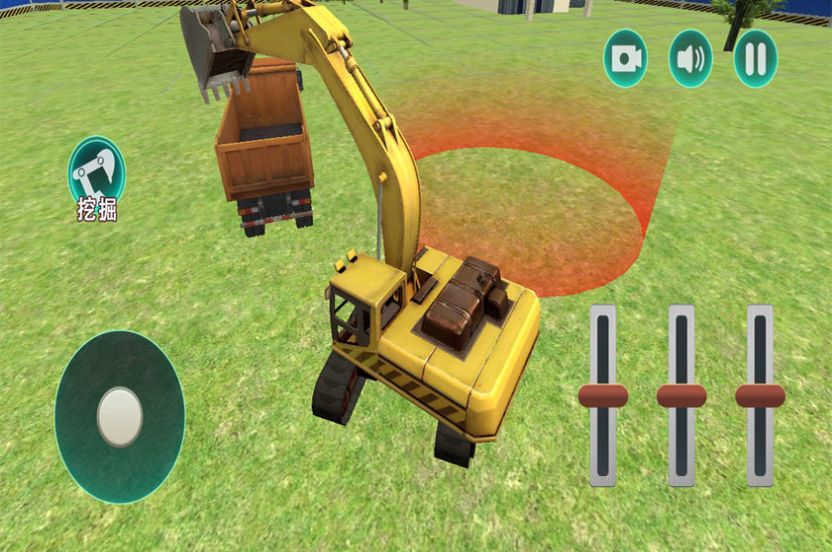 3D挖掘机建造模拟游戏-图2