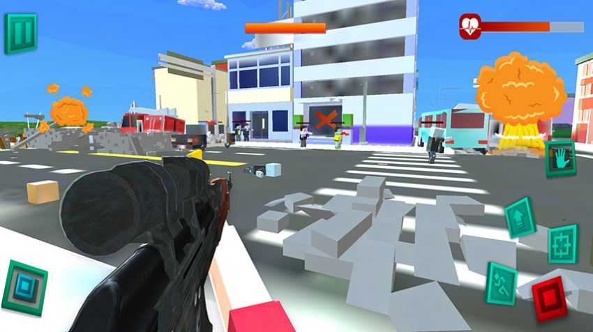 僵尸像素战士3D 僵尸像素战士3D