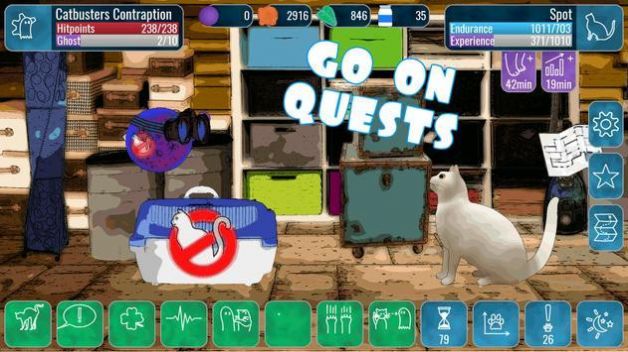 盯着鬼魂的猫中文版 盯着鬼魂的猫中文版