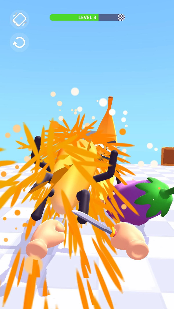 抖音飞刀插水果-图2