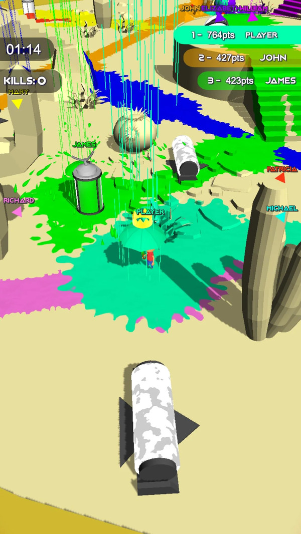 染色雨伞大乱斗-图1