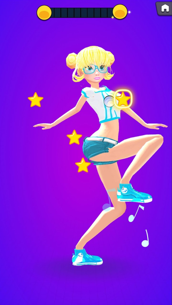 卡通女孩舞蹈 卡通女孩舞蹈