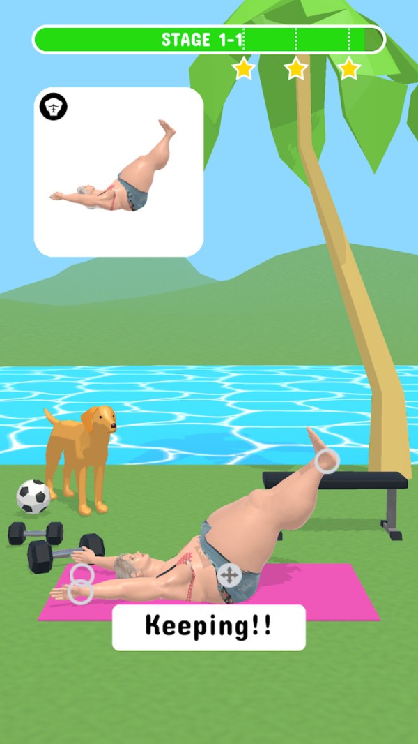 锻炼吧女王-图2