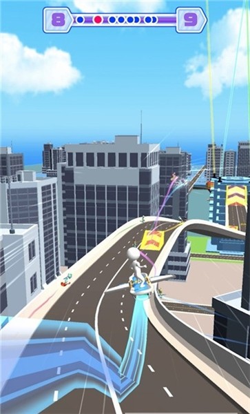 磁悬滑板街头冲浪-图3