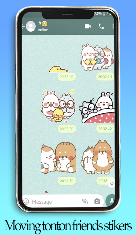 Tonton小朋友动画贴纸-图2