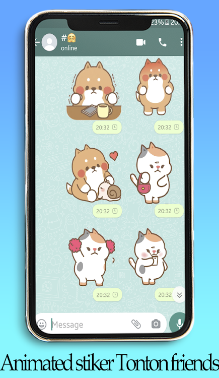 Tonton小朋友动画贴纸-图3