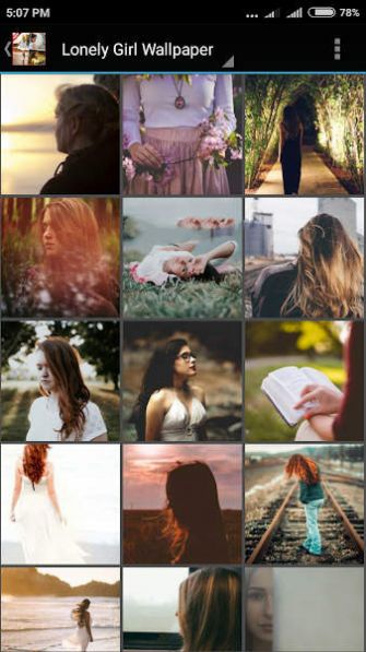 寂寞女孩壁纸 寂寞女孩壁纸