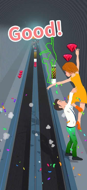 在自动扶梯上跳舞 在自动扶梯上跳舞