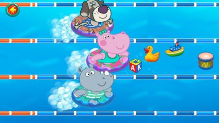 水上公园有趣的水上滑梯-图3