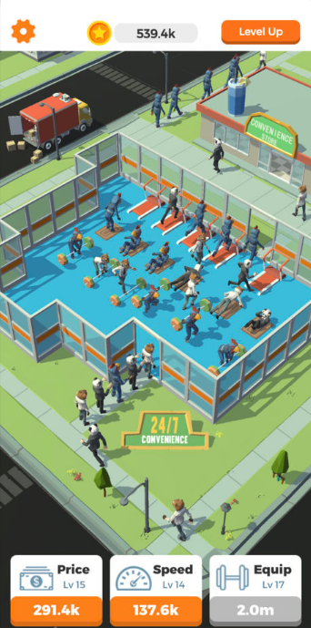 放置健身房 放置健身房