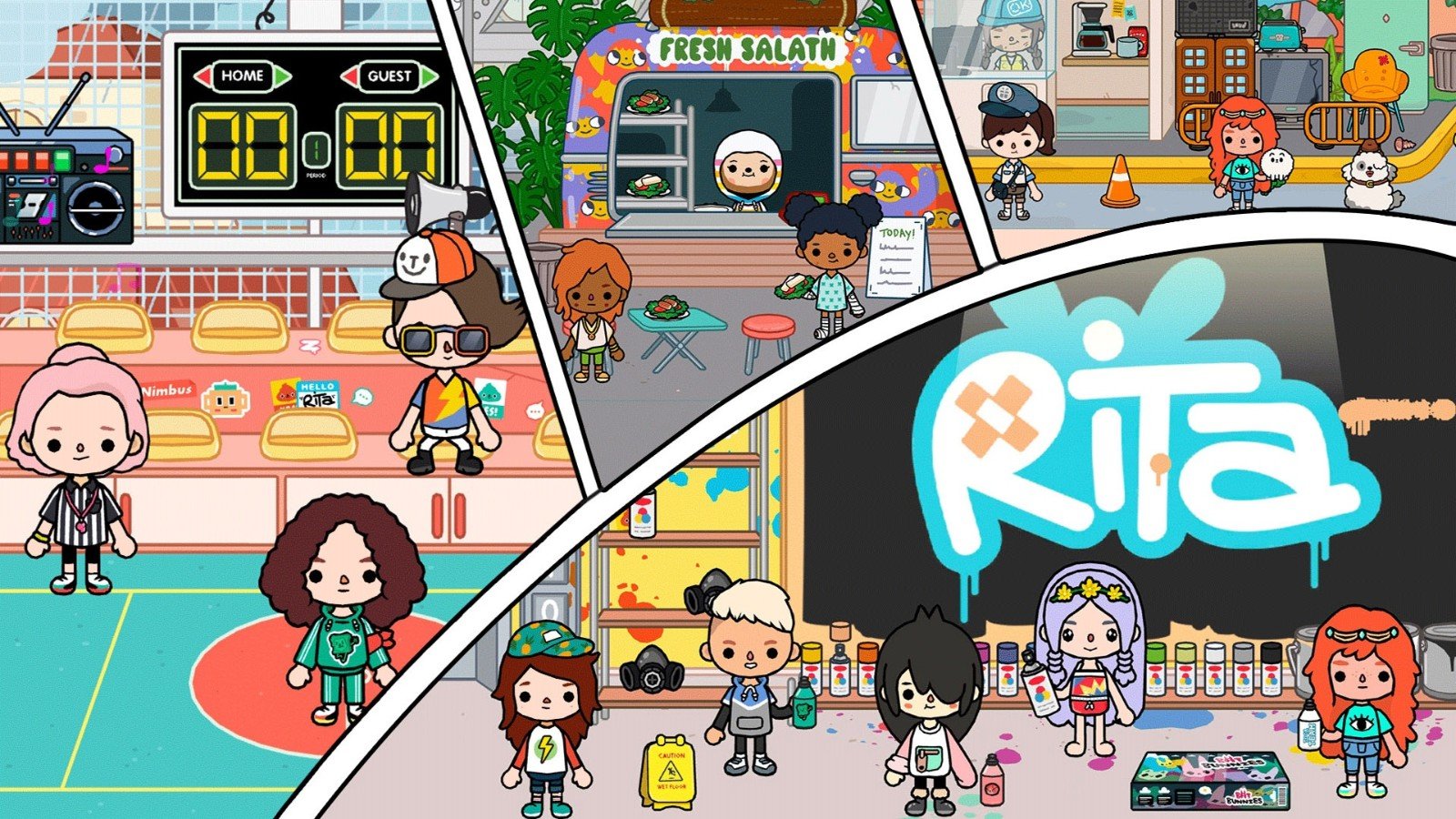 托卡城市小屋探险-图2