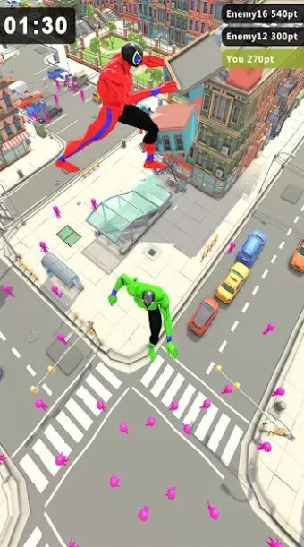 传奇绳索英雄拥挤现代城市-图3