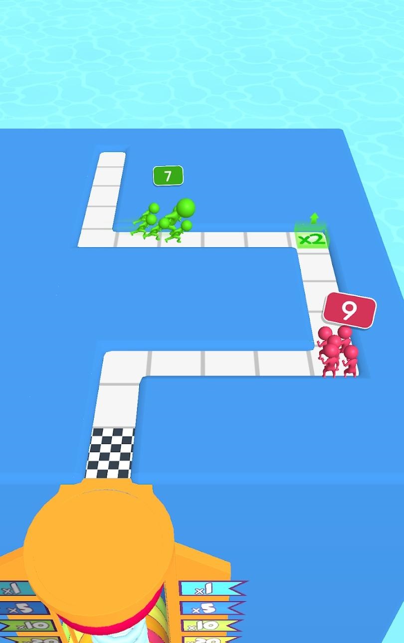 人群迷宫冲刺 人群迷宫冲刺