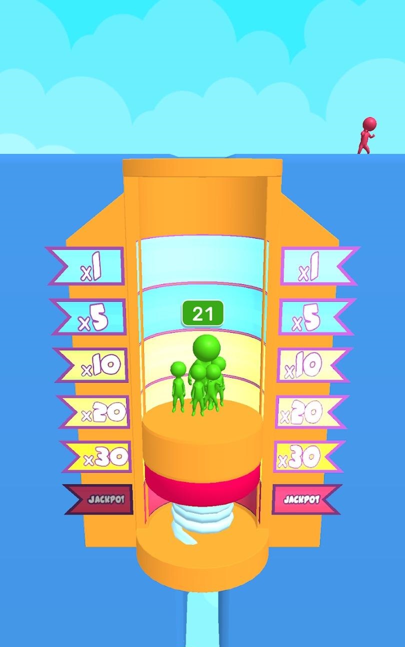 人群迷宫冲刺 人群迷宫冲刺