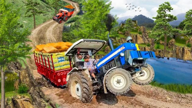 真实农业拖拉机模拟器-图1