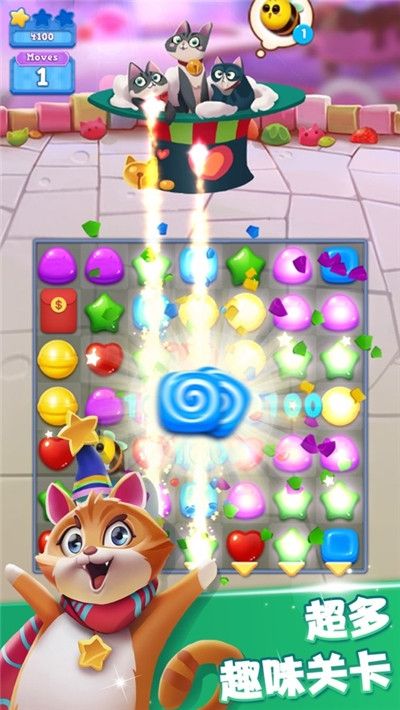 开心糖果猫-图1