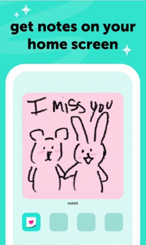 Drawing NoteIt小组件