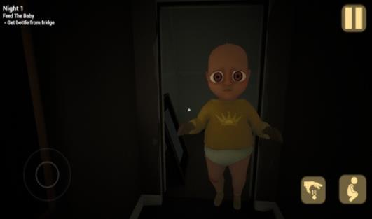 恐怖婴儿黄衣小孩-图1