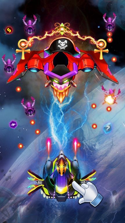 银河帝国太空射击-图2