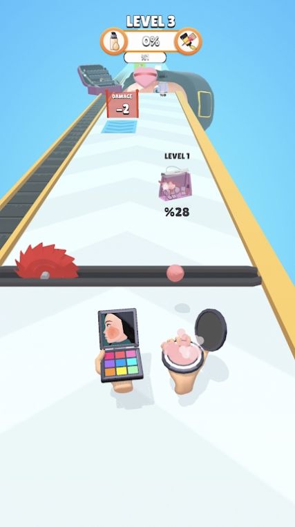 装满美容袋跑-图3