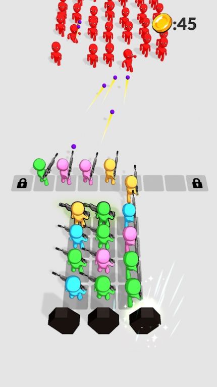 合并火柴人排序射击 合并火柴人排序射击