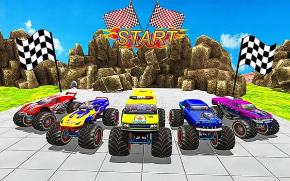 怪物卡车山地特技-图2